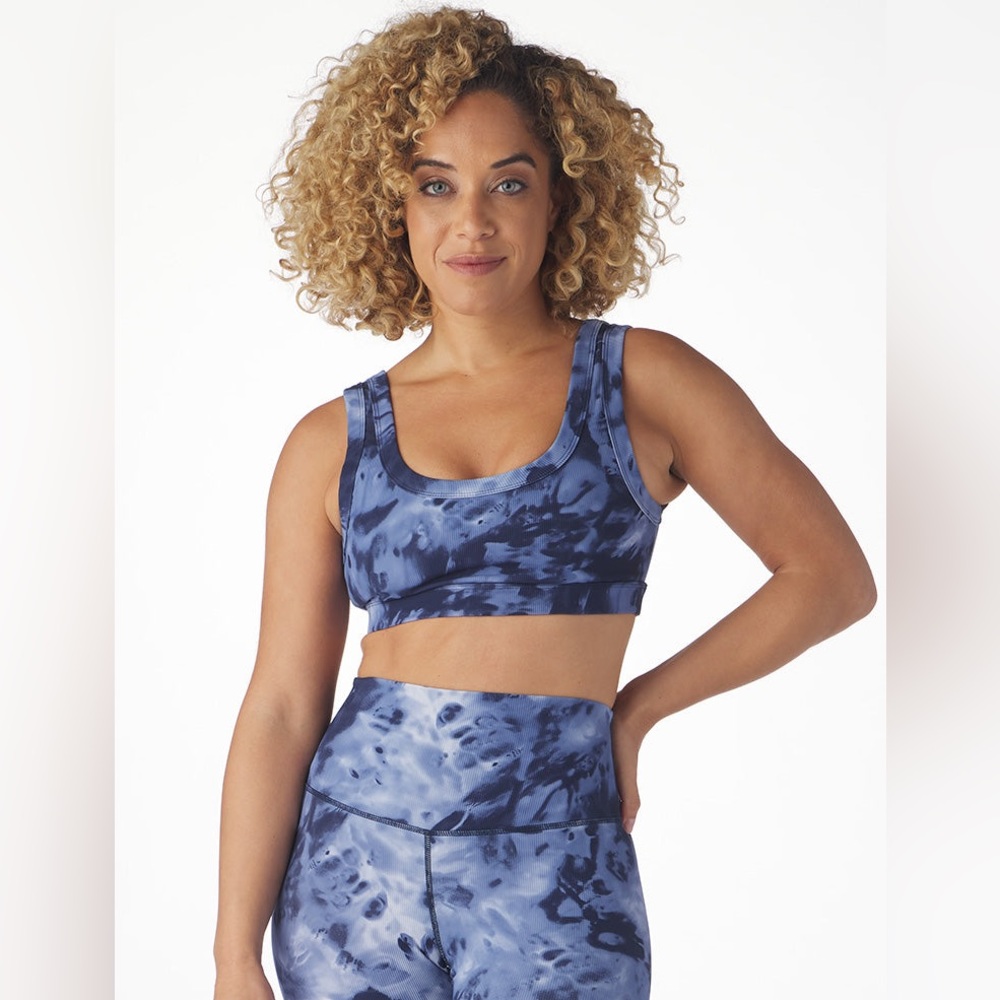 NWT Glyder Women’s Blue Ease Bra Sz L